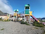 Уборка детской площадки на улице Советской